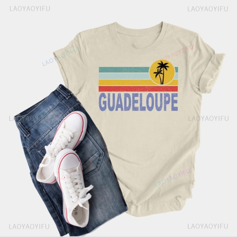 Guadeloupe Graphic Printed Hol - Summer Holiday Clothing Women ulasan dan harga