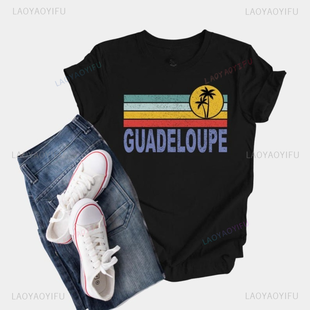 Guadeloupe Graphic Printed Hol - Summer Holiday Clothing Women ulasan dan harga