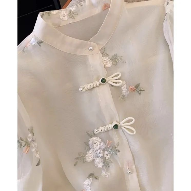 Long Sleeve Shirts Womens Chif - Summer Holiday Clothing Women ulasan dan harga